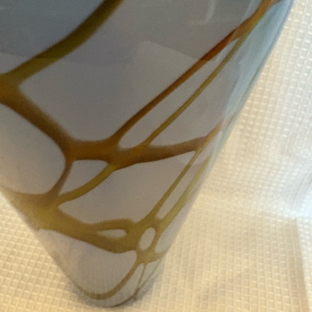 Scott Simmons Sunrise Glassworks Signed Hand-Blown Art Glass Vase 11” - Picture 6 of 15